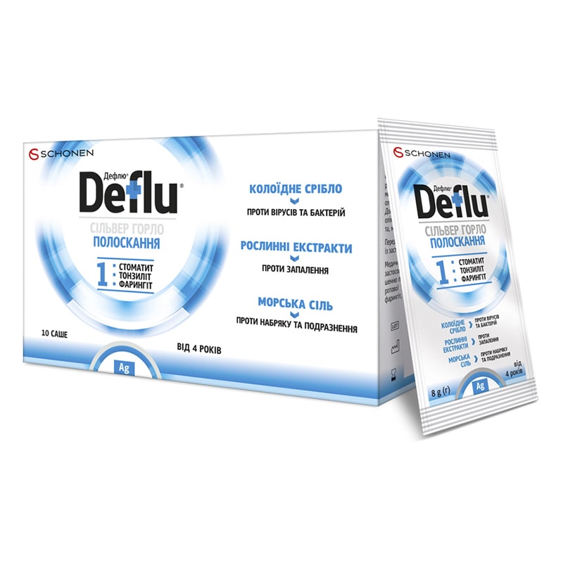 дефлю сильвер порошок