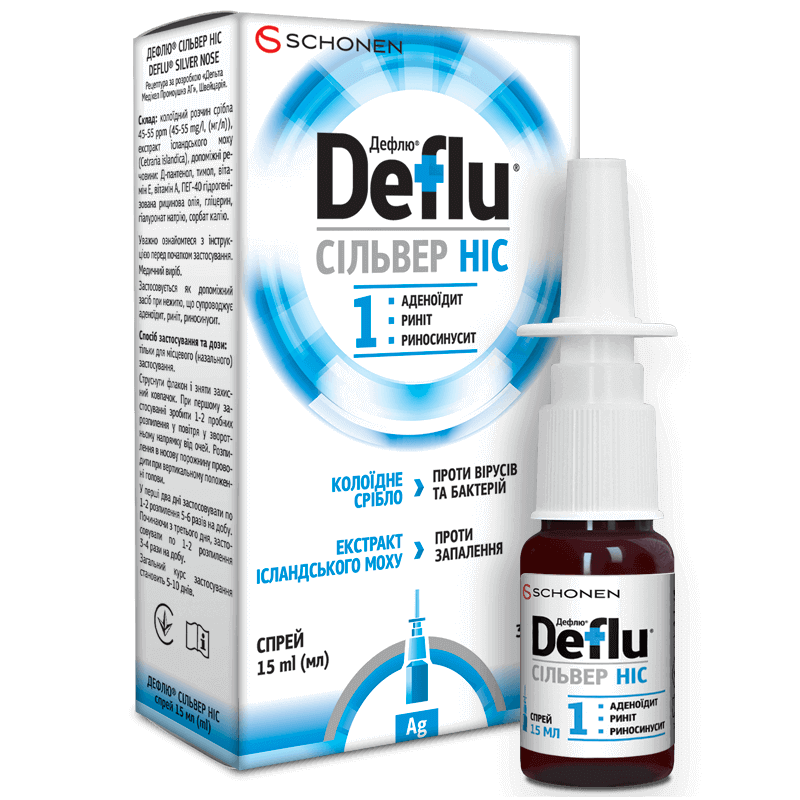 дефлю сильвер нос